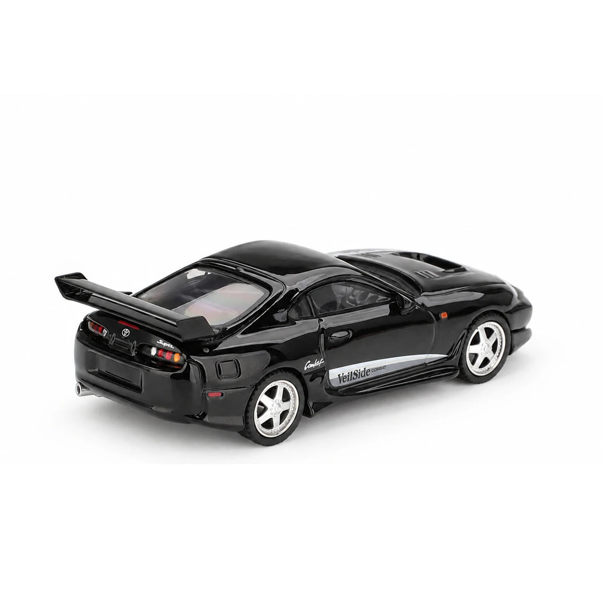 Toyota Supra VeilSide Combat V-II (Black) | Mini GT 1:64 | Diecast