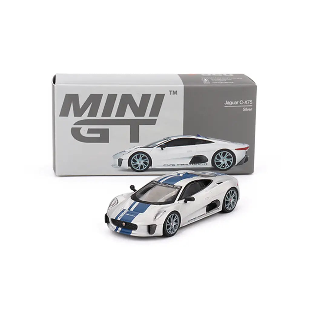 Jaguar C-X75 (Silver) | Mini GT 1:64 | Diecast