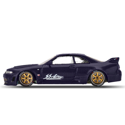 Nissan Skyline GT-R R33 Kaido Works "Active Carbon R V2" | Kaido House x Mini GT 1:64 | Diecast
