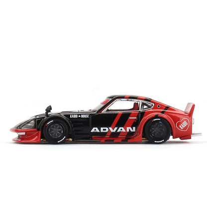 Nissan Fairlady Z "Kaido GT ADVAN" (Black/Red) | Kaido House x Mini GT 1:64 | Diecast