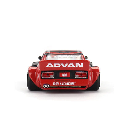 Nissan Fairlady Z "Kaido GT ADVAN" (Black/Red) | Kaido House x Mini GT 1:64 | Diecast