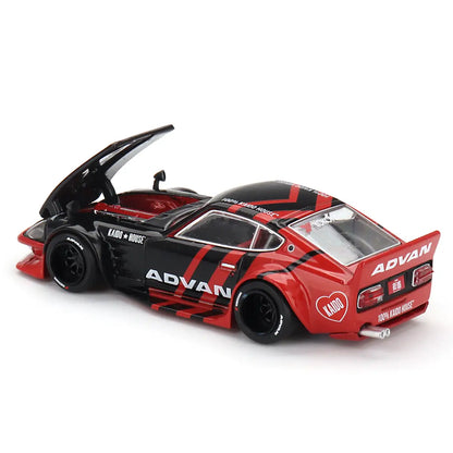 Nissan Fairlady Z "Kaido GT ADVAN" (Black/Red) | Kaido House x Mini GT 1:64 | Diecast