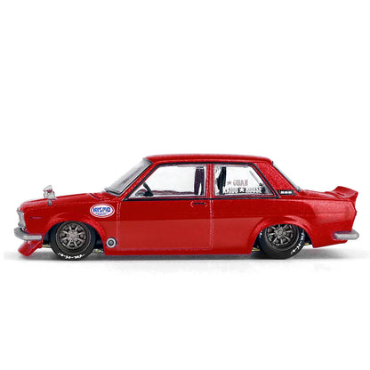 Datsun 510 "Street Nismo V3" (Red) | Kaido House x Mini GT 1:64 | Diecast