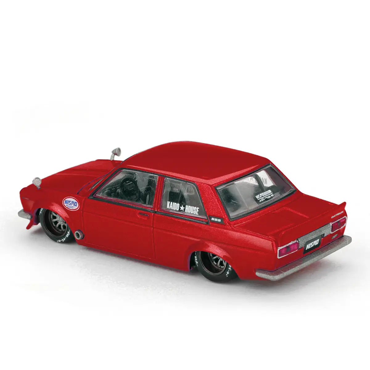Datsun 510 "Street Nismo V3" (Red) | Kaido House x Mini GT 1:64 | Diecast