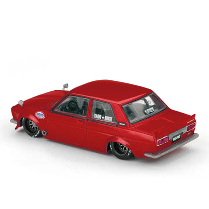 Datsun 510 "Street Nismo V3" (Red) | Kaido House x Mini GT 1:64 | Diecast
