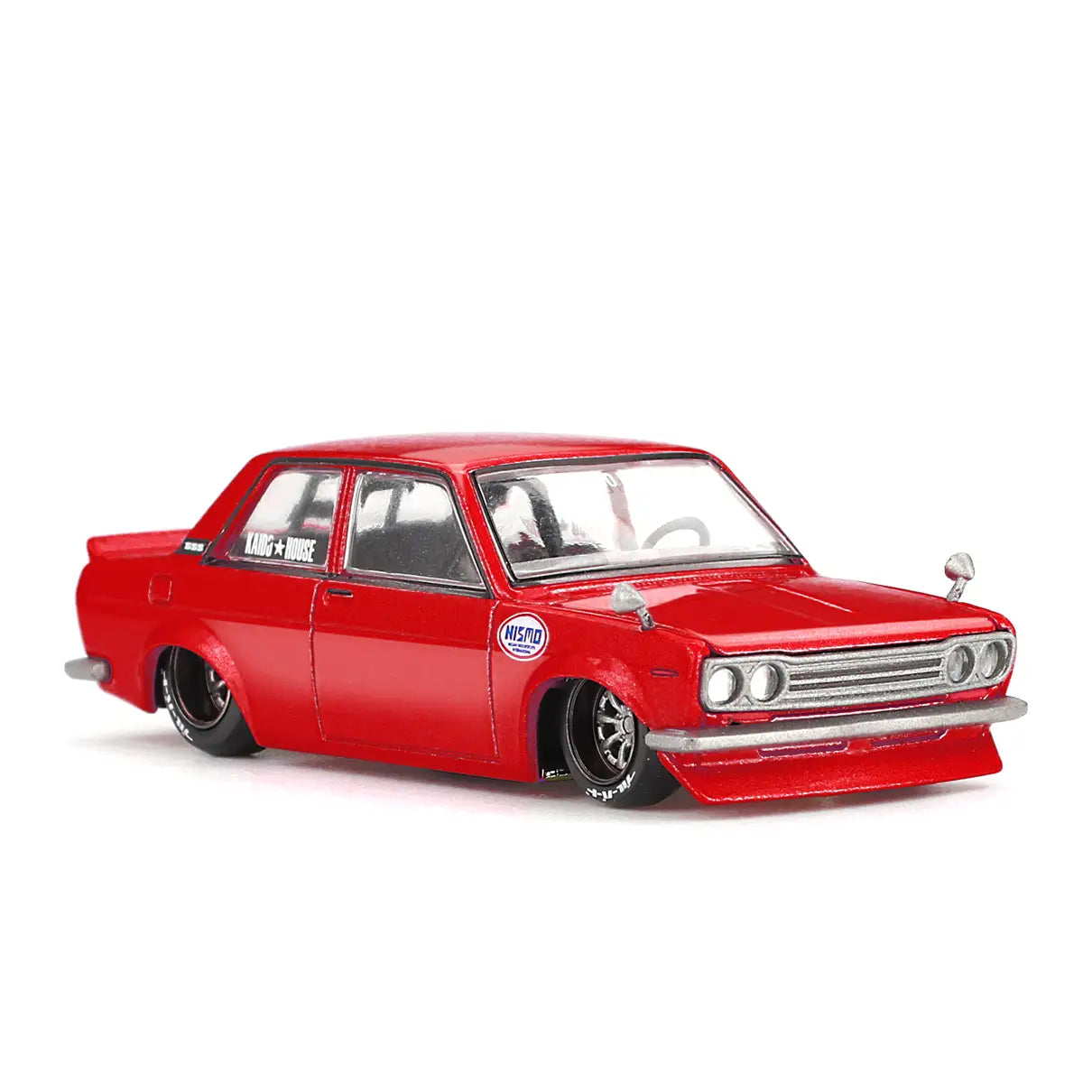 Datsun 510 "Street Nismo V3" (Red) | Kaido House x Mini GT 1:64 | Diecast