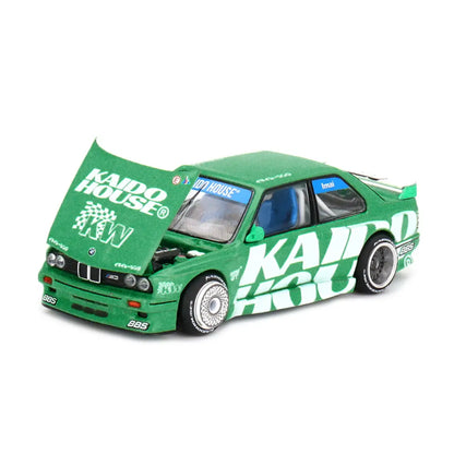 BMW M3 E30 "Kaido Works V2" (Green) | Kaido House x Mini GT 1:64 | Diecast