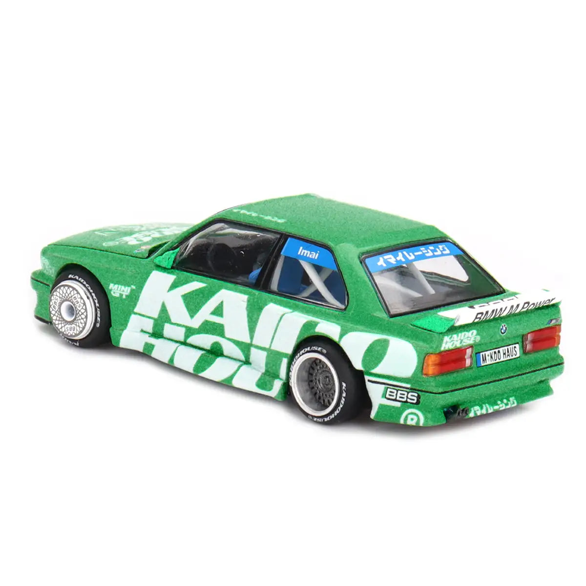 BMW M3 E30 "Kaido Works V2" (Green) | Kaido House x Mini GT 1:64 | Diecast