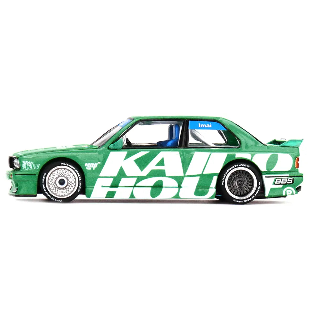 BMW M3 E30 "Kaido Works V2" (Green) | Kaido House x Mini GT 1:64 | Diecast