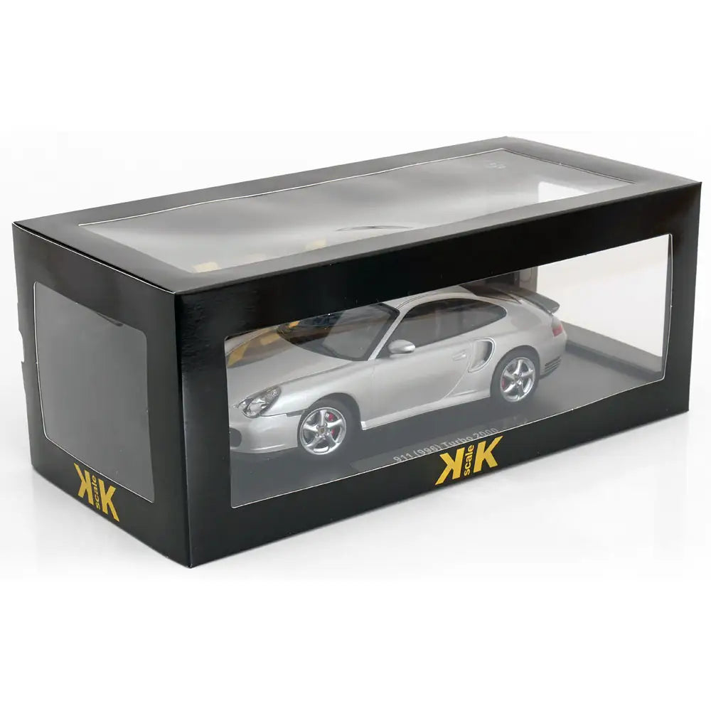 Porsche 911 (996) Turbo 2000 (Silver) | KK-Scale 1:18 | Diecast