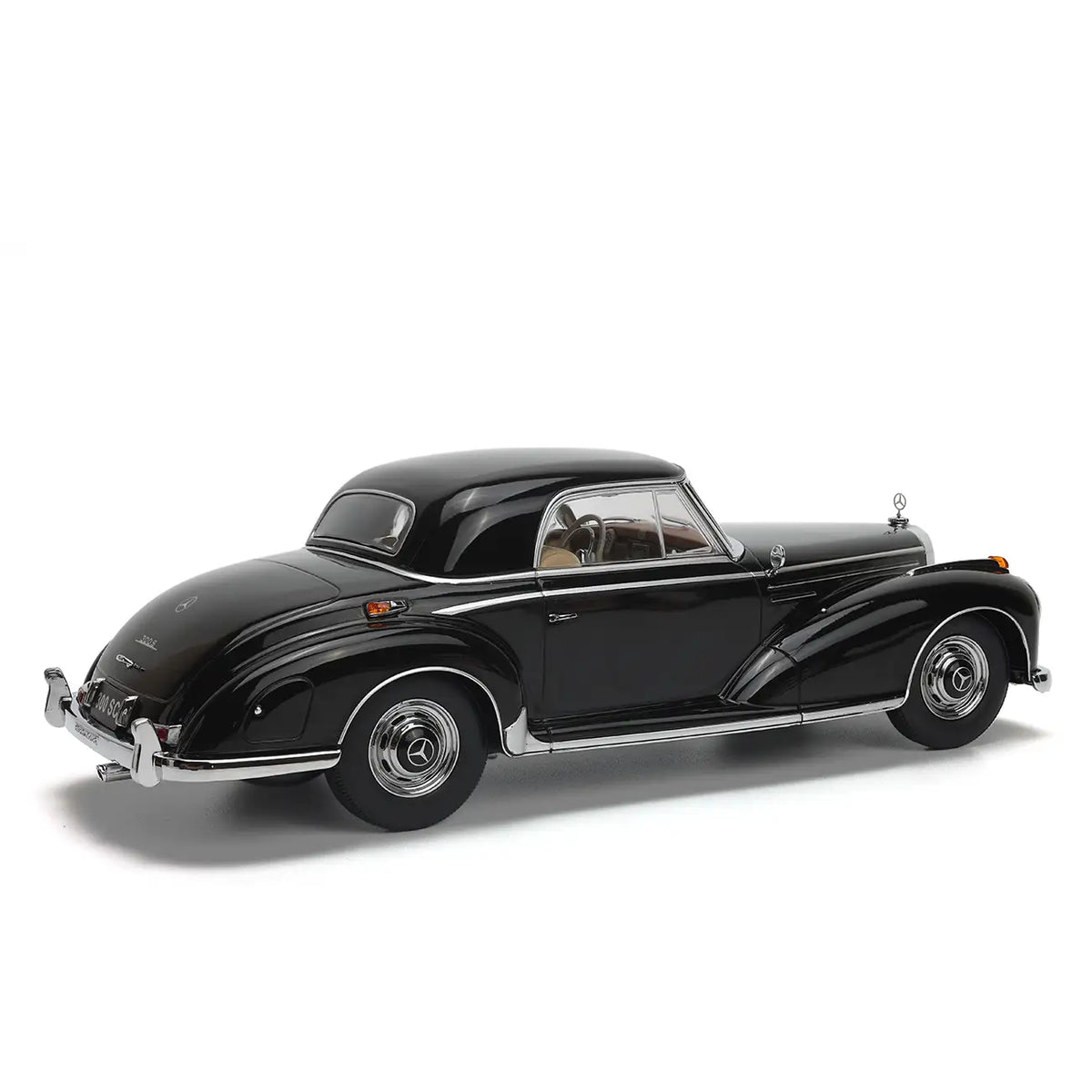Mercedes-Benz 300 S Coupé (W188) 1955 (Black) | KK-Scale 1:18 | Diecast