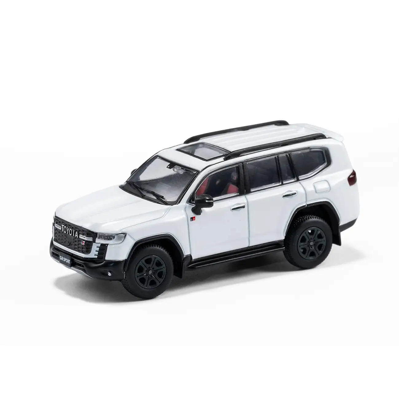 Toyota Land Cruiser 300 GR Sport (White, LHD) | GCD 1:64 | Diecast