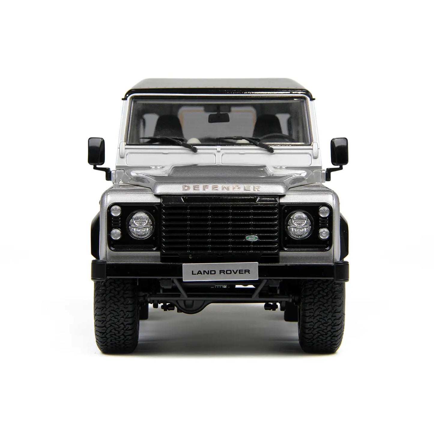 Land Rover Defender 90 Works V8 70th Edition (Silver) | LCD Models 1:18 | Premium Diecast