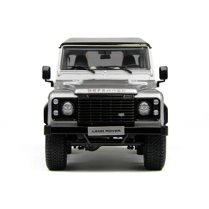 Land Rover Defender 90 Works V8 70th Edition (Silver) | LCD Models 1:18 | Premium Diecast