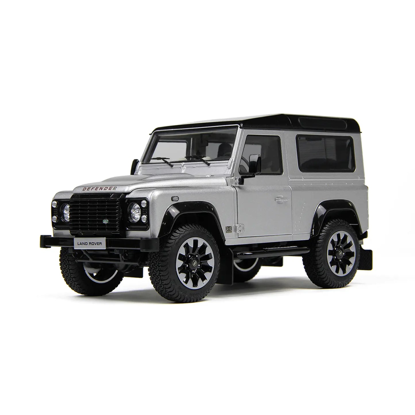 Land Rover Defender 90 Works V8 70th Edition (Silver) | LCD Models 1:18 | Premium Diecast