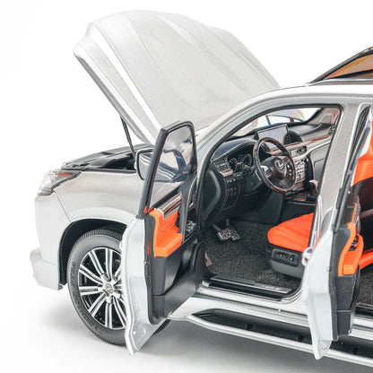 Lexus LX570 (Silver) | LCD Models 1:18 | Premium Diecast