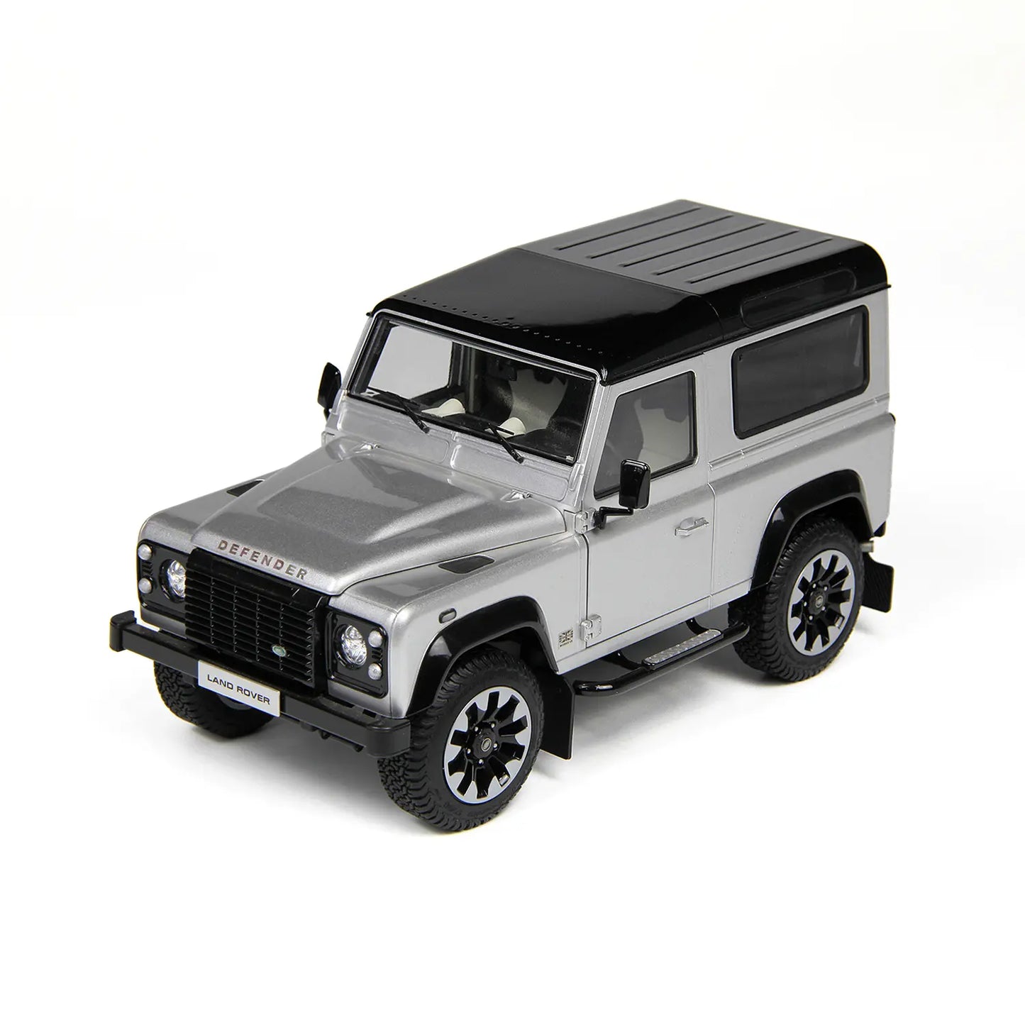 Land Rover Defender 90 Works V8 70th Edition (Silver) | LCD Models 1:18 | Premium Diecast