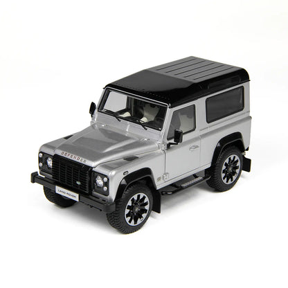 Land Rover Defender 90 Works V8 70th Edition (Silver) | LCD Models 1:18 | Premium Diecast
