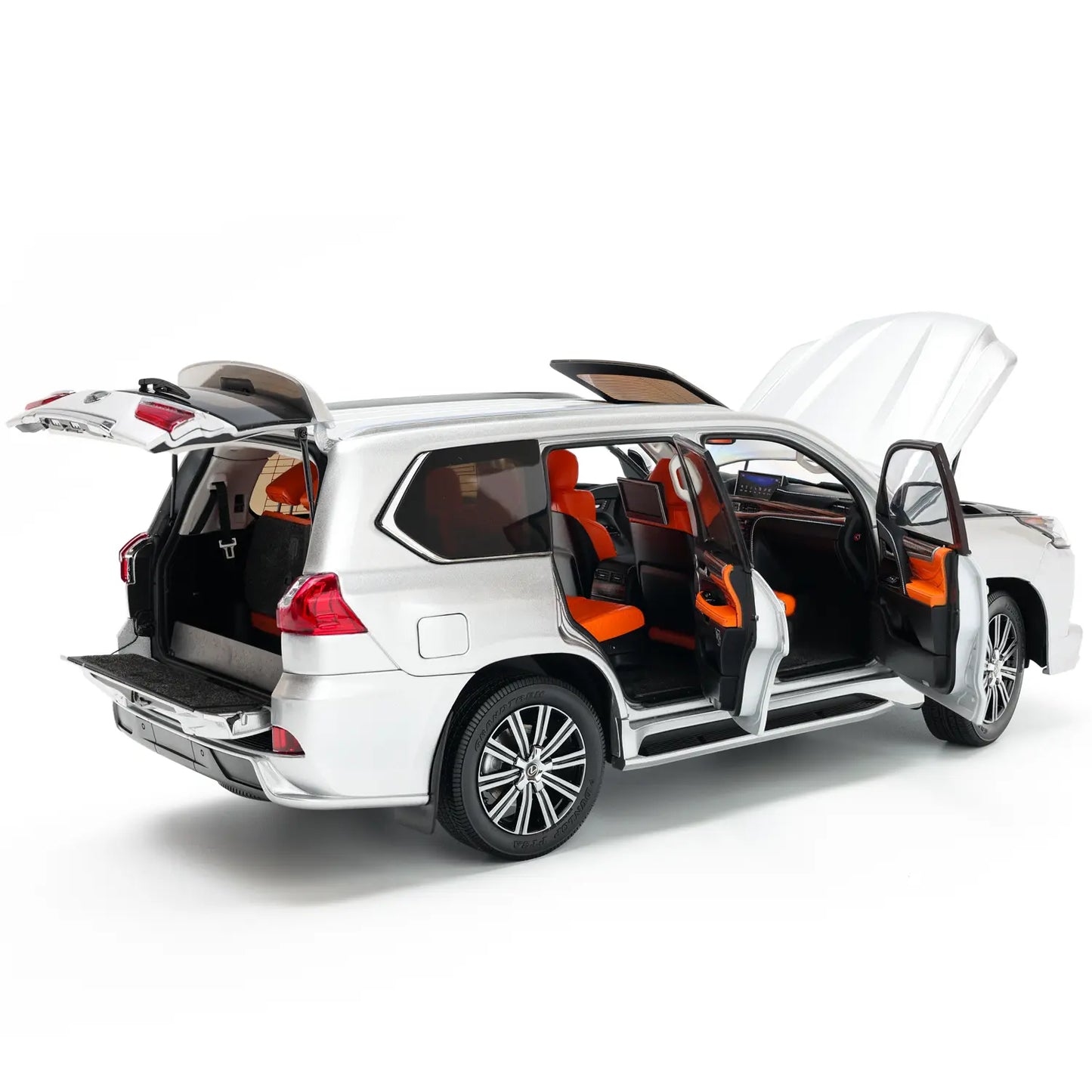 Lexus LX570 (Silver) | LCD Models 1:18 | Premium Diecast