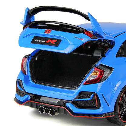 Honda Civic Type-R (FK8) 2020 (Racing Blue) | LCD Models 1:18 | Premium Diecast