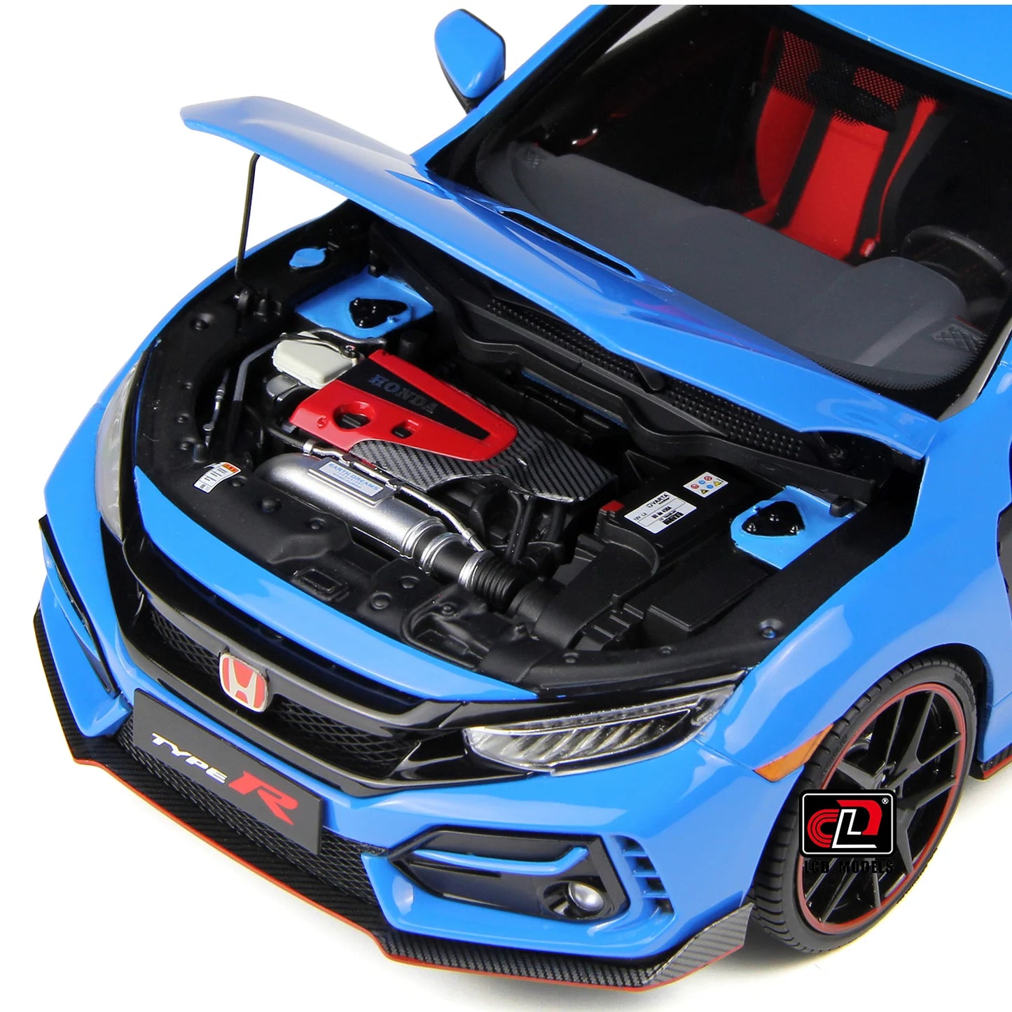 Honda Civic Type-R (FK8) 2020 (Racing Blue) | LCD Models 1:18 | Premium Diecast