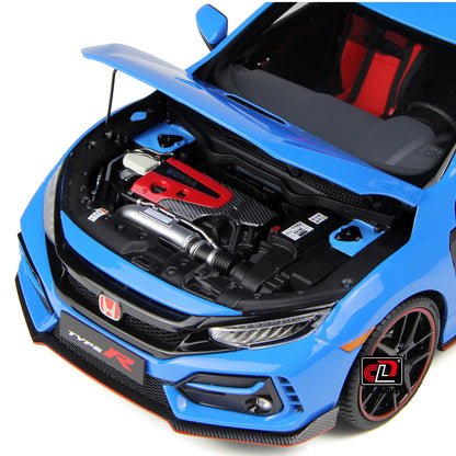 Honda Civic Type-R (FK8) 2020 (Racing Blue) | LCD Models 1:18 | Premium Diecast