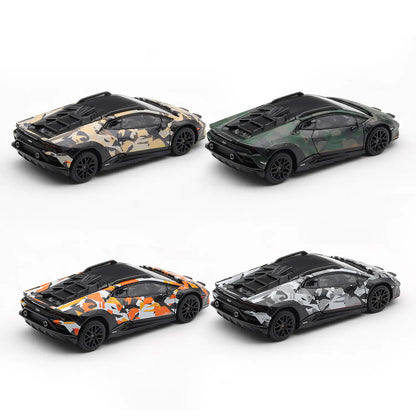 Lamborghini Huracán Sterrato All-Terrain (Camo 4-Car Set) | Mini GT 1:64 | Diecast