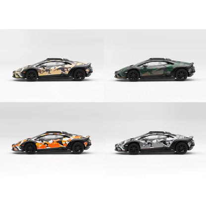Lamborghini Huracán Sterrato All-Terrain (Camo 4-Car Set) | Mini GT 1:64 | Diecast