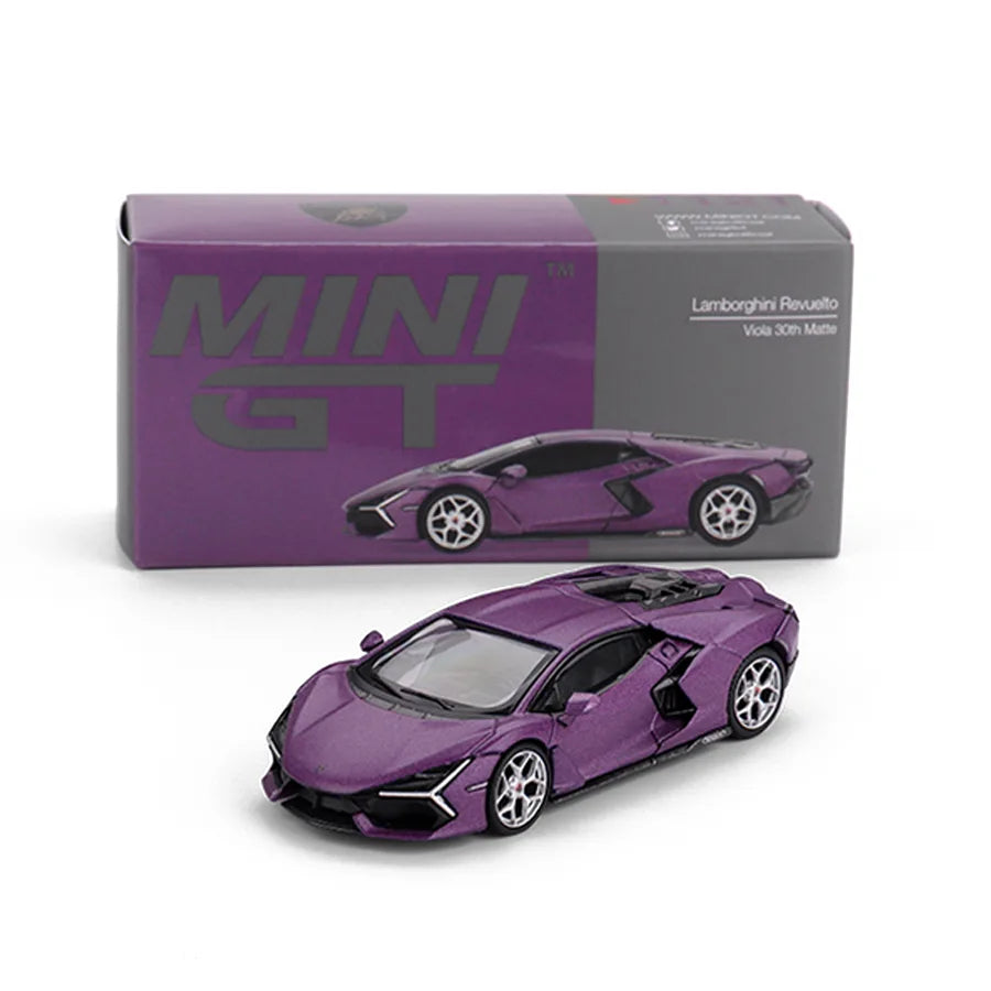 Lamborghini Revuelto (Viola 30th Anniversario Matte) | Mini GT 1:64 | Diecast