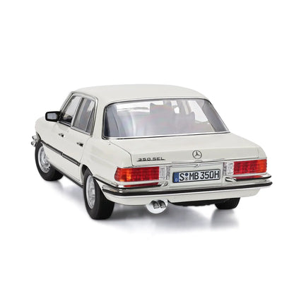 Mercedes-Benz 350 SEL W116 1976 (White) | Norev 1:18 Dealer Edition | Diecast