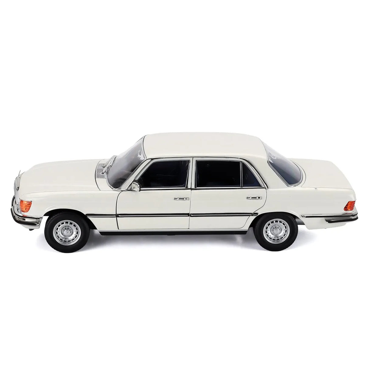 Mercedes-Benz 350 SEL W116 1976 (White) | Norev 1:18 Dealer Edition | Diecast