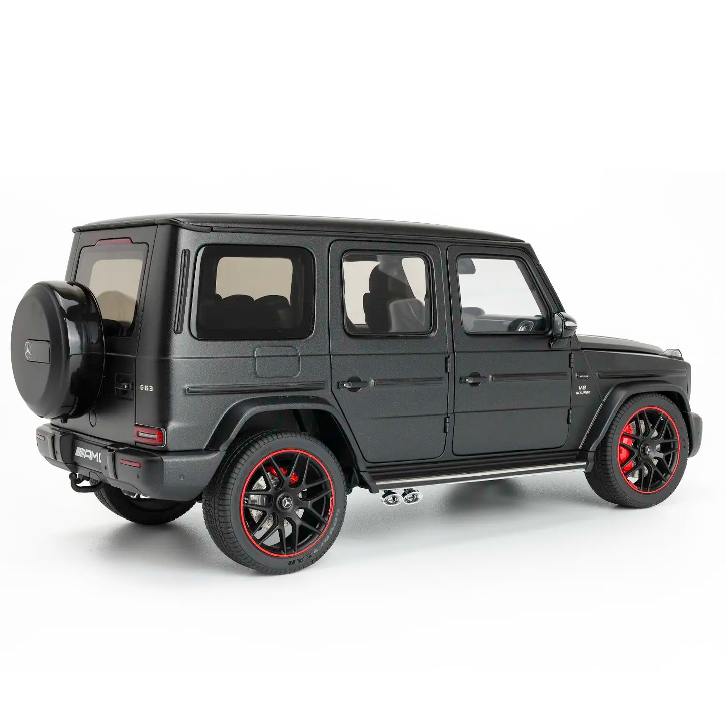 Mercedes-AMG G63 2019 (Designo Night Black Magno) | AUTOart 1:18 | Premium Composite