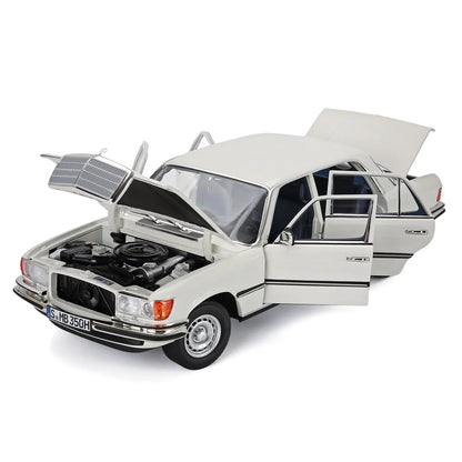 Mercedes-Benz 350 SEL W116 1976 (White) | Norev 1:18 Dealer Edition | Diecast