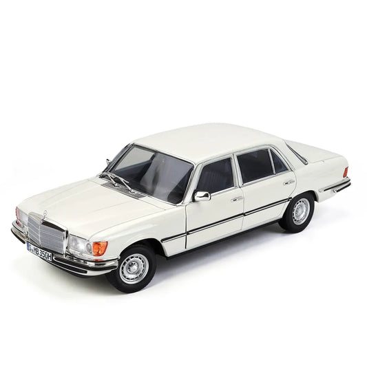 Mercedes-Benz 350 SEL W116 1976 (White) | Norev 1:18 Dealer Edition | Diecast