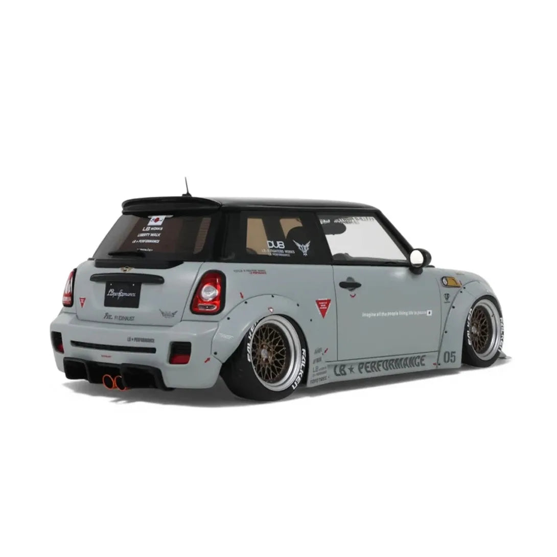 MINI Cooper R56 LB-Works "LB Nation" 2015 (Grey) | OttOmobile 1:18 | Resin