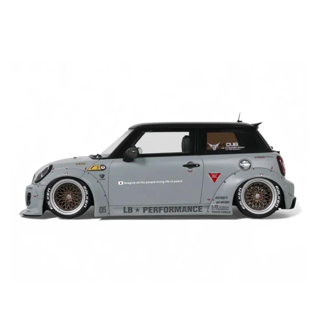 MINI Cooper R56 LB-Works "LB Nation" 2015 (Grey) | OttOmobile 1:18 | Resin