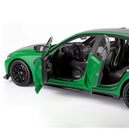 BMW M3 CS G80 2024 (Signal Green) | Minichamps 1:18 | Diecast