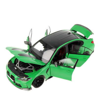 BMW M3 CS G80 2024 (Signal Green) | Minichamps 1:18 | Diecast