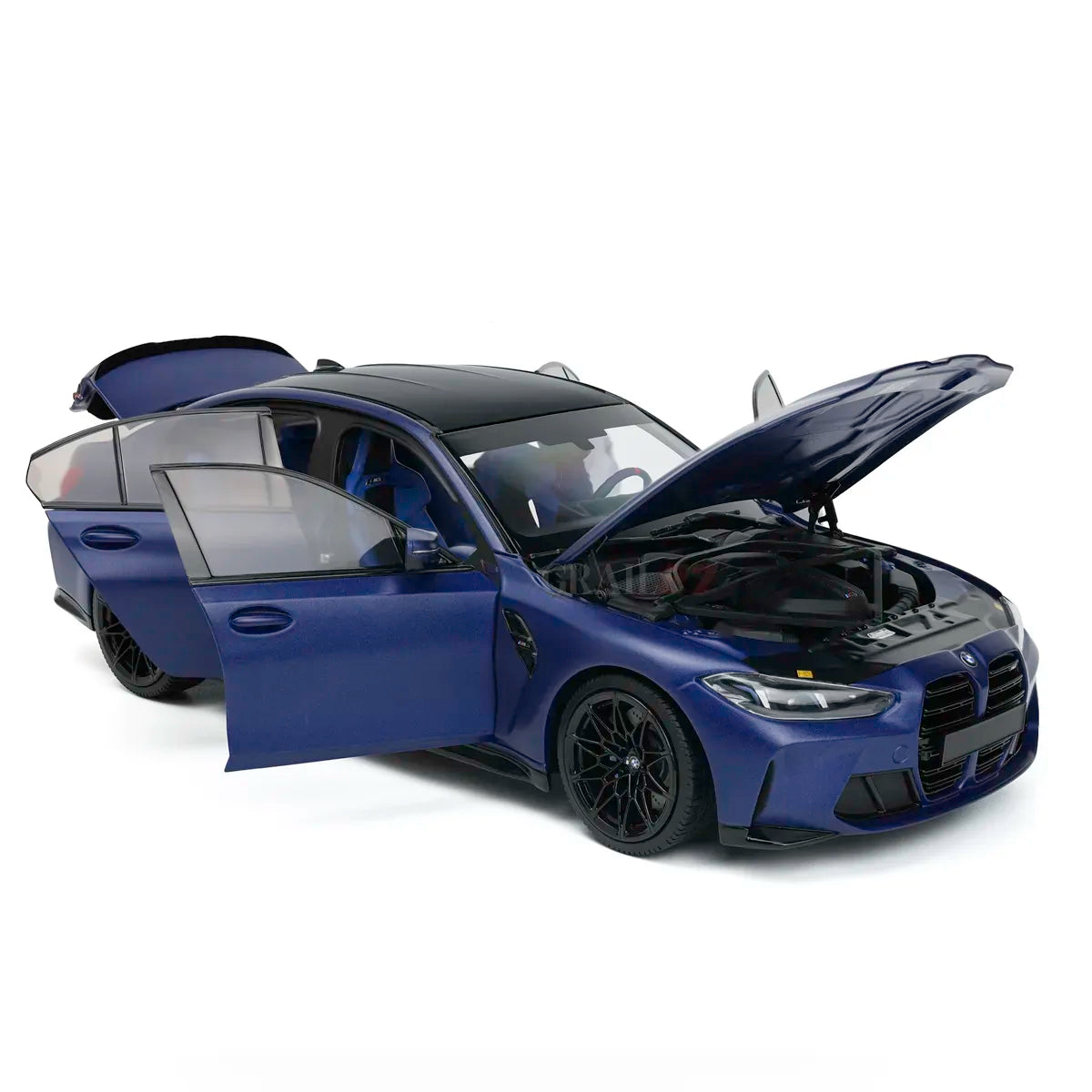 BMW M3 G80 2024 (Frozen Portimao Blue) | Minichamps 1:18 | Diecast