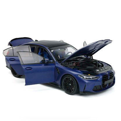 BMW M3 G80 2024 (Frozen Portimao Blue) | Minichamps 1:18 | Diecast