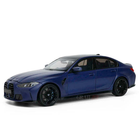 BMW M3 G80 2024 (Frozen Portimao Blue) | Minichamps 1:18 | Diecast