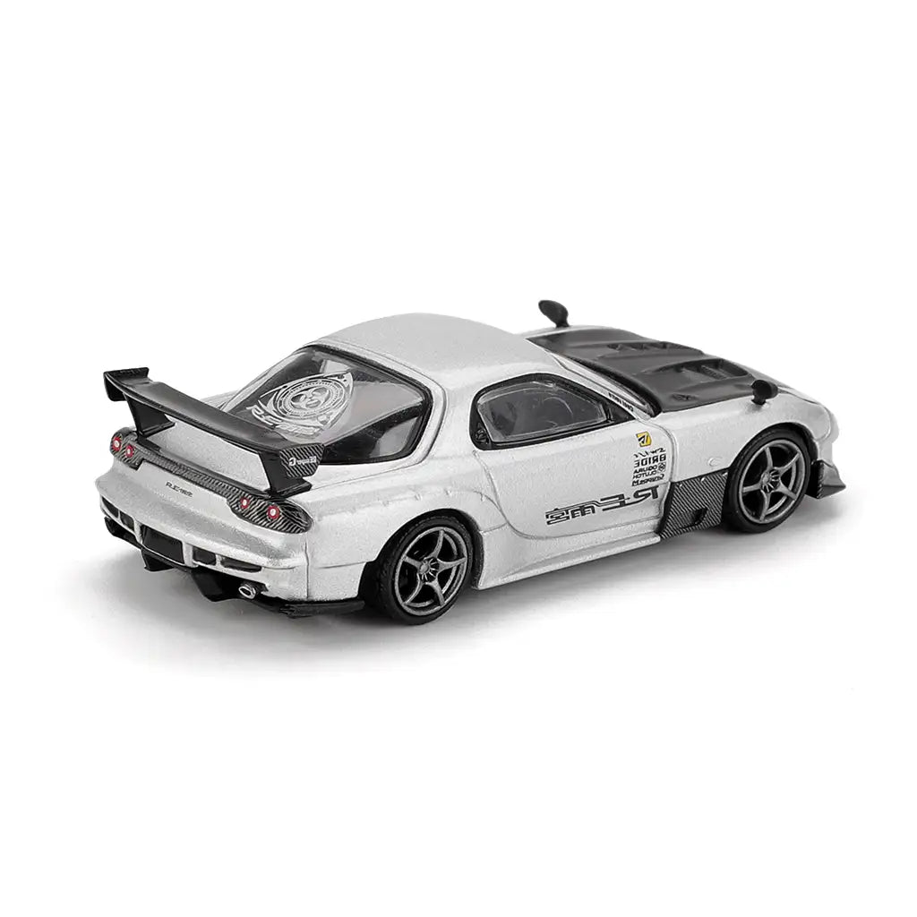 Mazda RX-7 (FD3S) RE-Amemiya (Silver) | Mini GT 1:64 | Diecast