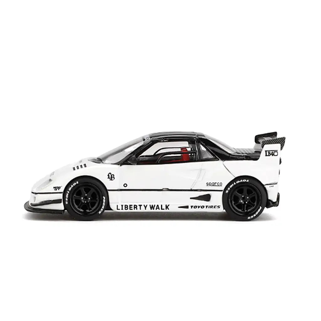 Mazda AZ-1 Liberty Walk LB40 (White) — 2024 Tokyo Auto Salon | Mini GT 1:64 | Diecast