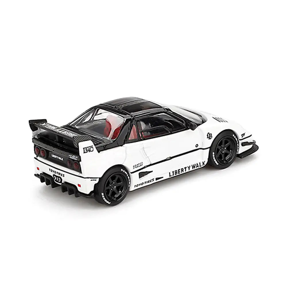 Mazda AZ-1 Liberty Walk LB40 (White) — 2024 Tokyo Auto Salon | Mini GT 1:64 | Diecast