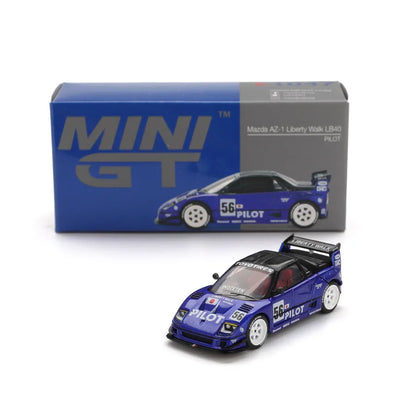 Mazda AZ-1 Liberty Walk LB40 (PILOT Livery) | Mini GT 1:64 | Diecast