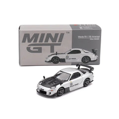 Mazda RX-7 (FD3S) RE-Amemiya (Silver) | Mini GT 1:64 | Diecast