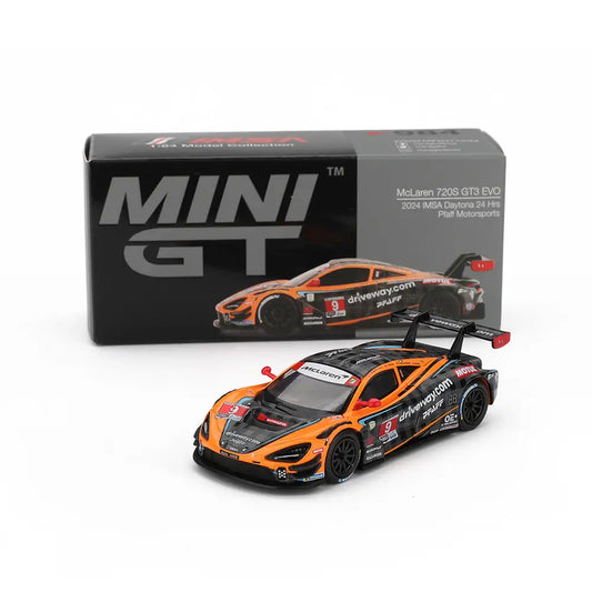 McLaren 720S GT3 Evo Pfaff Motorsports 2024 IMSA Daytona 24 Hrs | MINI GT 1:64