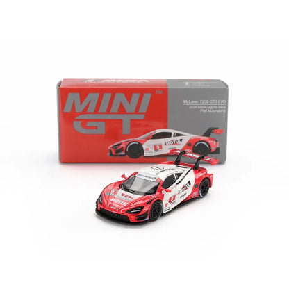 McLaren 720S GT3 Evo Pfaff Motorsports Laguna Seca | MINI GT 1:64