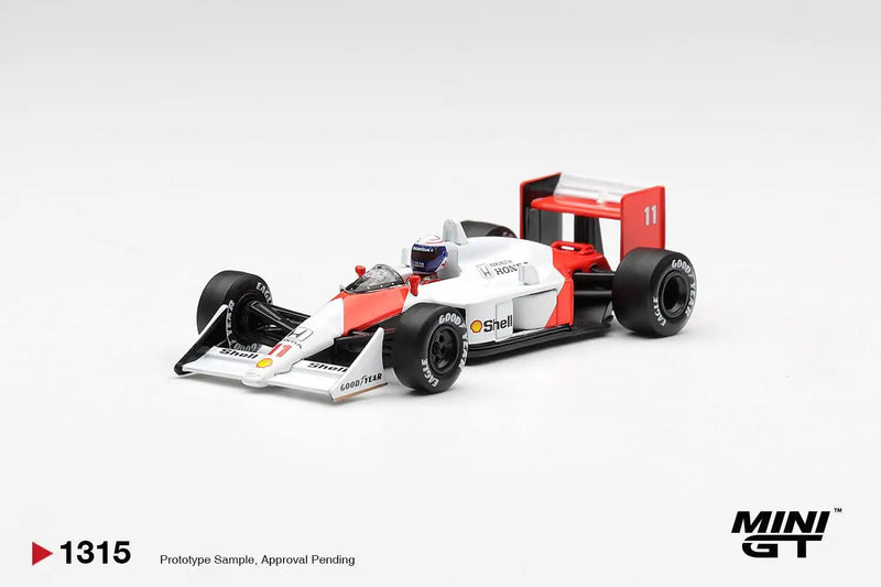 McLaren MP4/4 #11 Alain Prost 1988 Canadian Grand Prix Mini GT 1/64