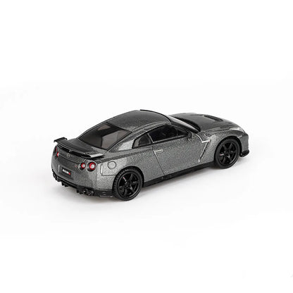 Nissan GT-R 2013 NISMO R35 CRS (Dark Metal Gray) | Mini GT 1:64 | Diecast